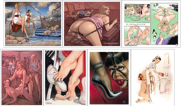 femdom drawings